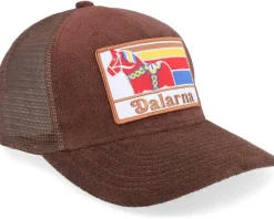 Swedish Dalarna Landscape Terry Brown A-frame Trucker - Wild Spirit