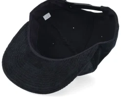 Swedish Dalarna Landscape Corduroy Black Snapback - Wild Spirit