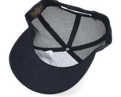 Swedish Jämtland Landscape Black A-Frame Trucker - Wild Spirit