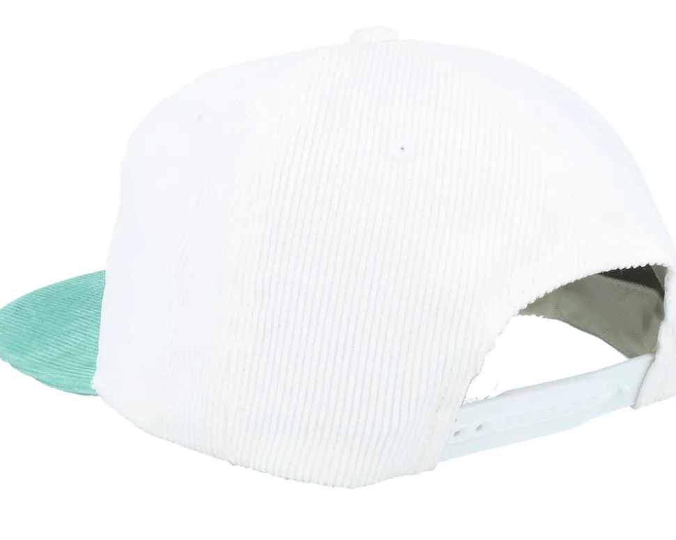 Swedish Jämtland Landscape White/Teal 5-panel - Wild Spirit