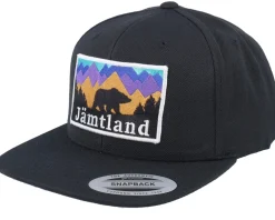 Swedish Jämtland Landscape White/Teal 5-panel - Wild Spirit