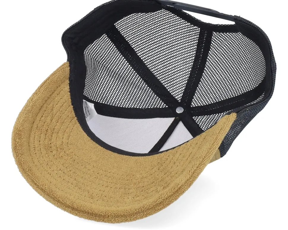 Swedish Jämtland Landscape Caramel/Black A-frame Trucker - Wild Spirit