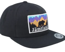 Swedish Jämtland Landscape Black Snapback - Wild Spirit