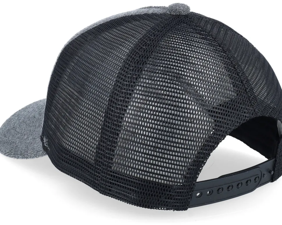 Swedish Lappland Landscape Terry Grey/Black A-frame Trucker - Wild Spirit