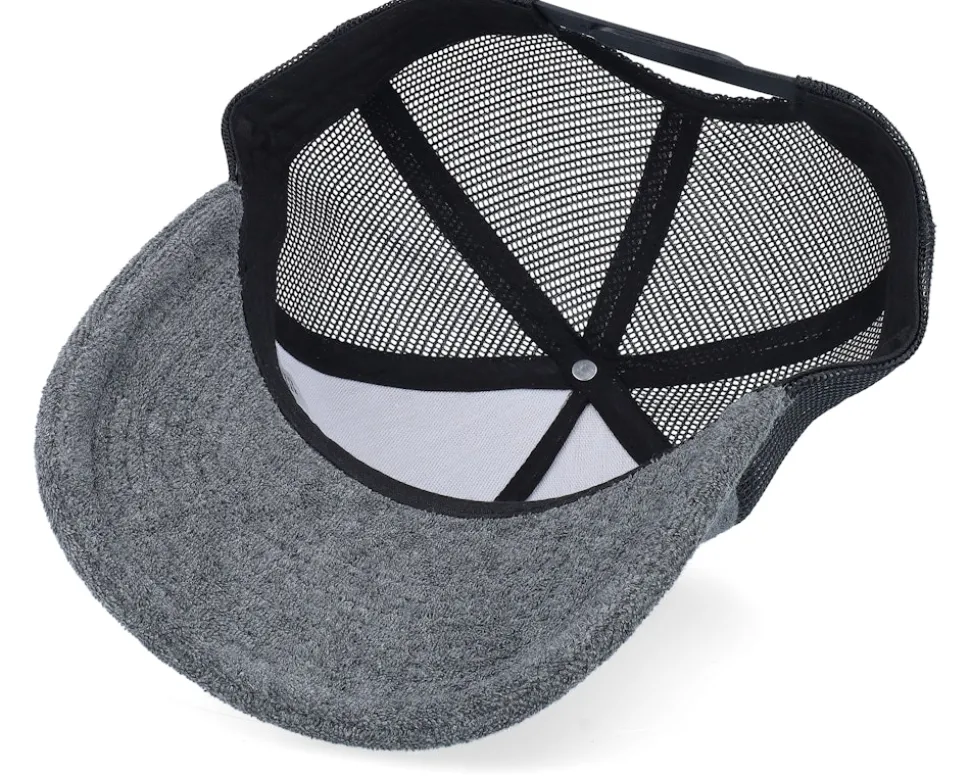 Swedish Lappland Landscape Terry Grey/Black A-frame Trucker - Wild Spirit