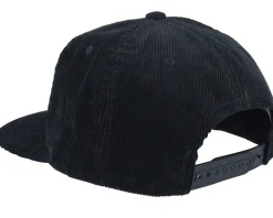 Swedish Lappland Landscape Corduroy Black Snapback - Wild Spirit