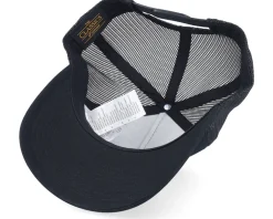 Swedish Lappland Landscape Black A-Frame Trucker - Wild Spirit