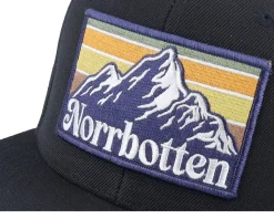 Swedish Norrbotten Landscape Black Snapback - Wild Spirit