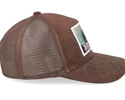 Swedish Småland Landscape Terry Brown A-Frame Trucker - Wild Spirit