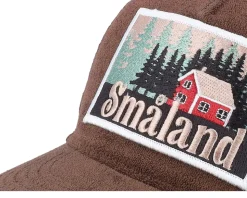 Swedish Småland Landscape Terry Brown A-Frame Trucker - Wild Spirit