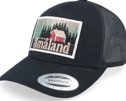 Swedish Småland Landscape Terry Brown A-Frame Trucker - Wild Spirit