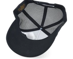 Swedish Småland Landscape Patch Black A-Frame Trucker - Wild Spirit