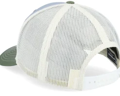 Swedish Värmland Landscape Patch Grey/Birch/Olive A-Frame Trucker - Wild Spirit