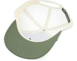 Swedish Värmland Landscape Patch Grey/Birch/Olive A-Frame Trucker - Wild Spirit