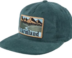 Swedish Värmland Landscape Green Snapback - Wild Spirit
