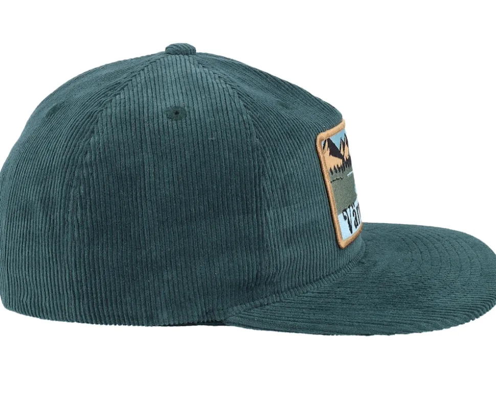 Swedish Värmland Landscape Green Snapback - Wild Spirit