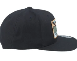 Swedish Värmland Landscape Black Snapback - Wild Spirit