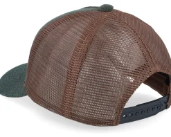 Swedish Värmland Landscape Terry Green/Brown A-Frame Trucker - Wild Spirit