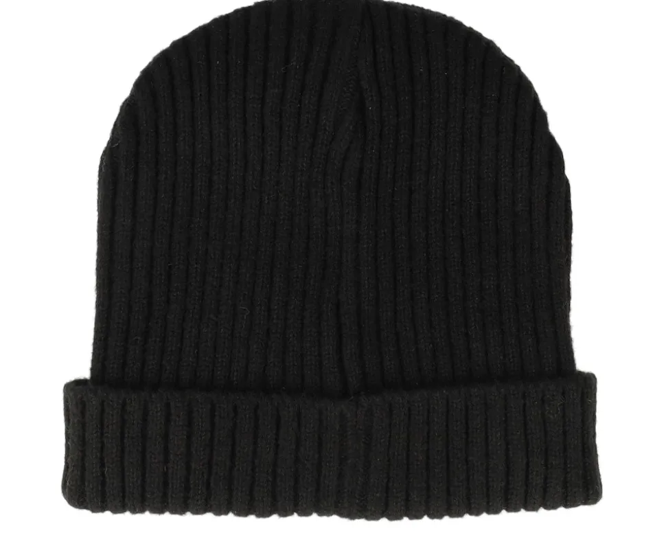 Sweep 2.0 Rib Beanie Color Black Cuff - Upfront