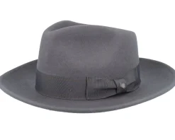 Swindle Convertabrim Grey/Grey Fedora - Brixton