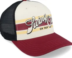 Swing Oil Sinclair Ivory/Maroon Trucker - American Needle