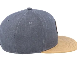 Switzerland Map Patch Dark Heather Grey/Suede Snapback - Iconic