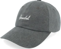 Sylas Cap Stonewash Black Dad Cap - Herschel