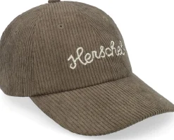 Sylas Chain Stitch Cap Bungee Corduroy/White Dad Cap - Herschel