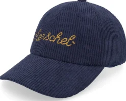 Sylas Chain Stitch Cap Bungee Corduroy/White Dad Cap - Herschel