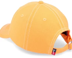 Sylas Classic Blanc De Blanc Blazing Orange Denim Dad Cap - Herschel