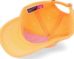 Sylas Classic Blanc De Blanc Blazing Orange Denim Dad Cap - Herschel