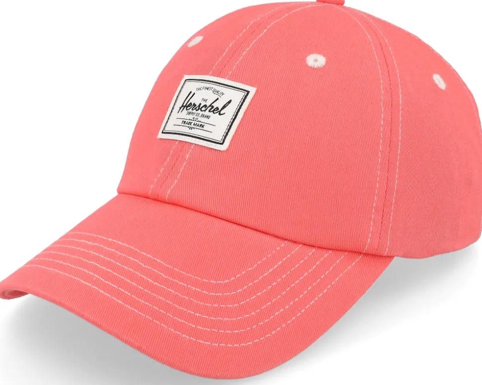 Sylas Classic Calypso Coral/White Dad Cap - Herschel