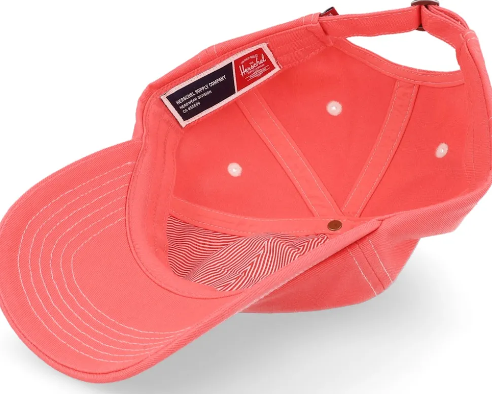 Sylas Classic Calypso Coral/White Dad Cap - Herschel