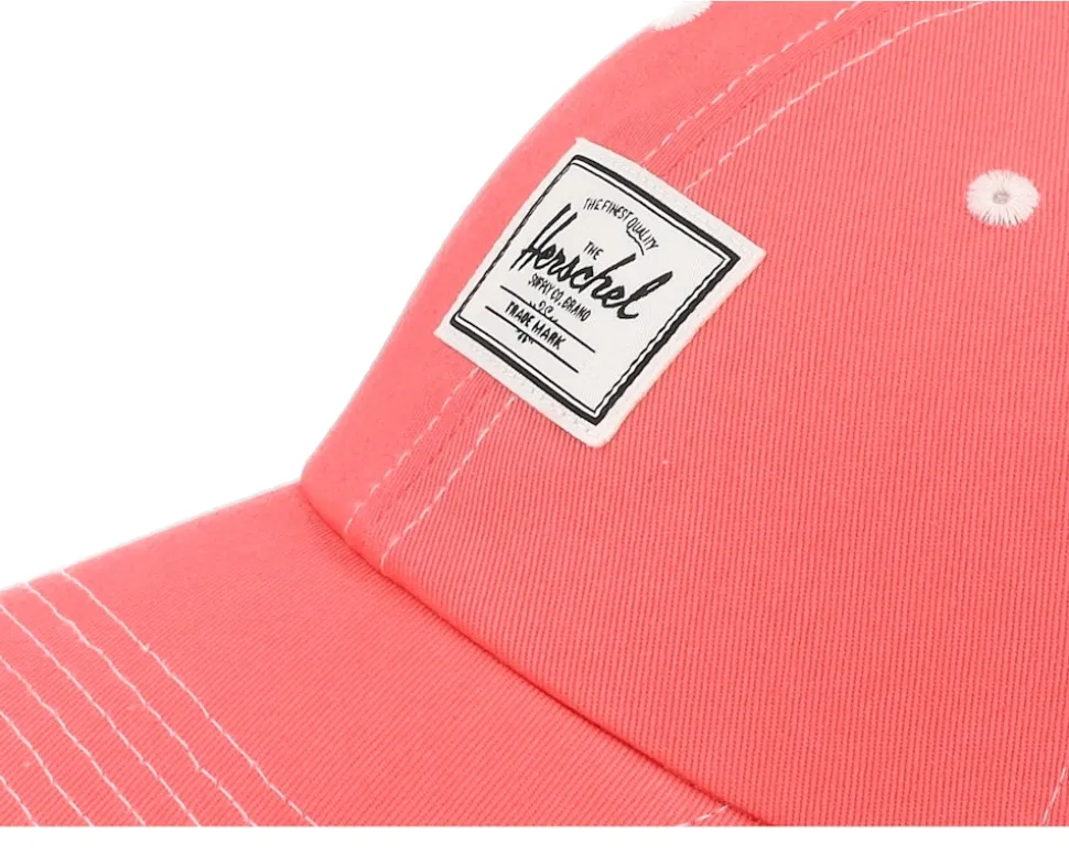 Sylas Classic Calypso Coral/White Dad Cap - Herschel