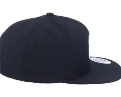 T Letter 3D Black Snapback - Iconic