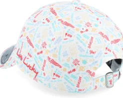Tagger 2 White/Paradise Pink Dad Cap - Black Clover