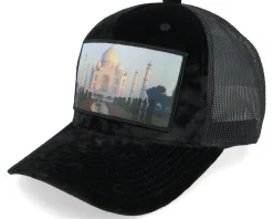 Taj Mahal Velvet Black A-frame Trucker - Calza Pennello