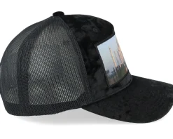 Taj Mahal Velvet Black A-frame Trucker - Calza Pennello