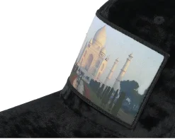 Taj Mahal Velvet Black A-frame Trucker - Calza Pennello