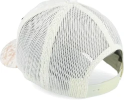 Taj Mahal Velvet White/Peach/Ivory A-frame Trucker - Calza Pennello