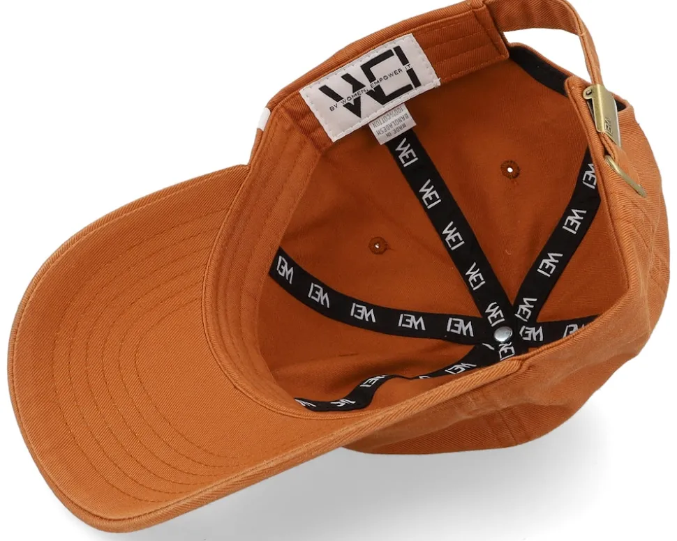 Take A Hike Wai Washed Cotton Rust Mom Cap - Wild Spirit
