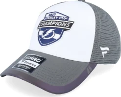 Tampa Bay Lightning 2020 Stanley Cup Champions White/Grey Adjustable - Fanatics