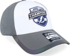 Tampa Bay Lightning 2020 Stanley Cup Champions White/Grey Adjustable - Fanatics