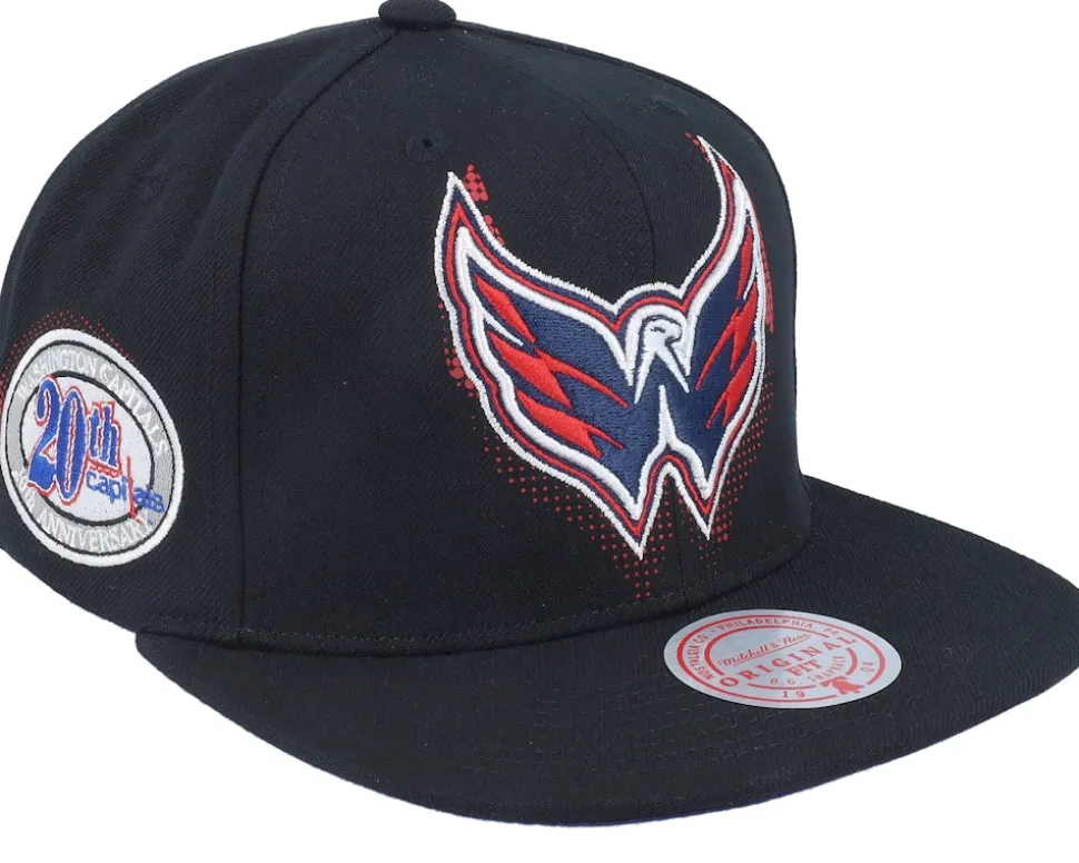 Tampa Bay Lightning Big Face 7.0 Black Snapback - Mitchell & Ness