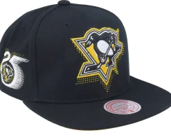 Tampa Bay Lightning Big Face 7.0 Black Snapback - Mitchell & Ness