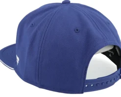 Tampa Bay Lightning Gino Flat Brim Blue Cobalt/White Snapback - Fanatics