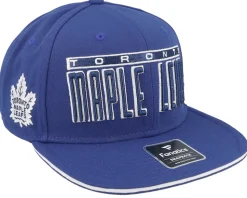 Tampa Bay Lightning Gino Flat Brim Blue Cobalt/White Snapback - Fanatics
