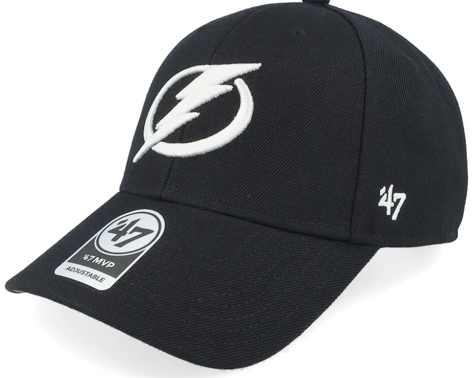 Tampa Bay Lightning NHL '47 Mvp Black Adjustable - 47 Brand