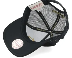 Tampa Bay Lightning Suede Black Trucker - Mitchell & Ness