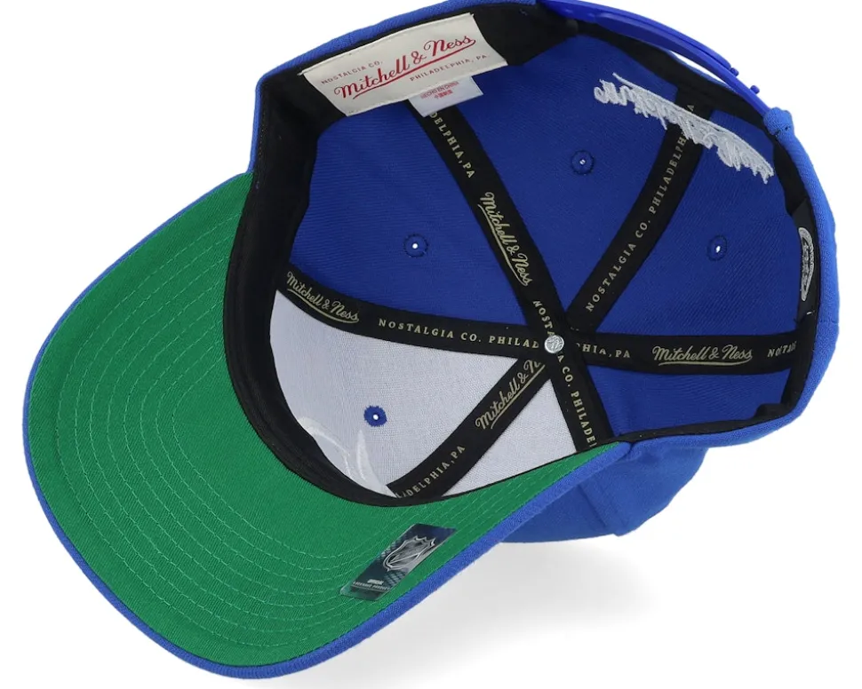 Tampa Bay Lightning Team Ground 2.0 Pro Blue Adjustable - Mitchell & Ness